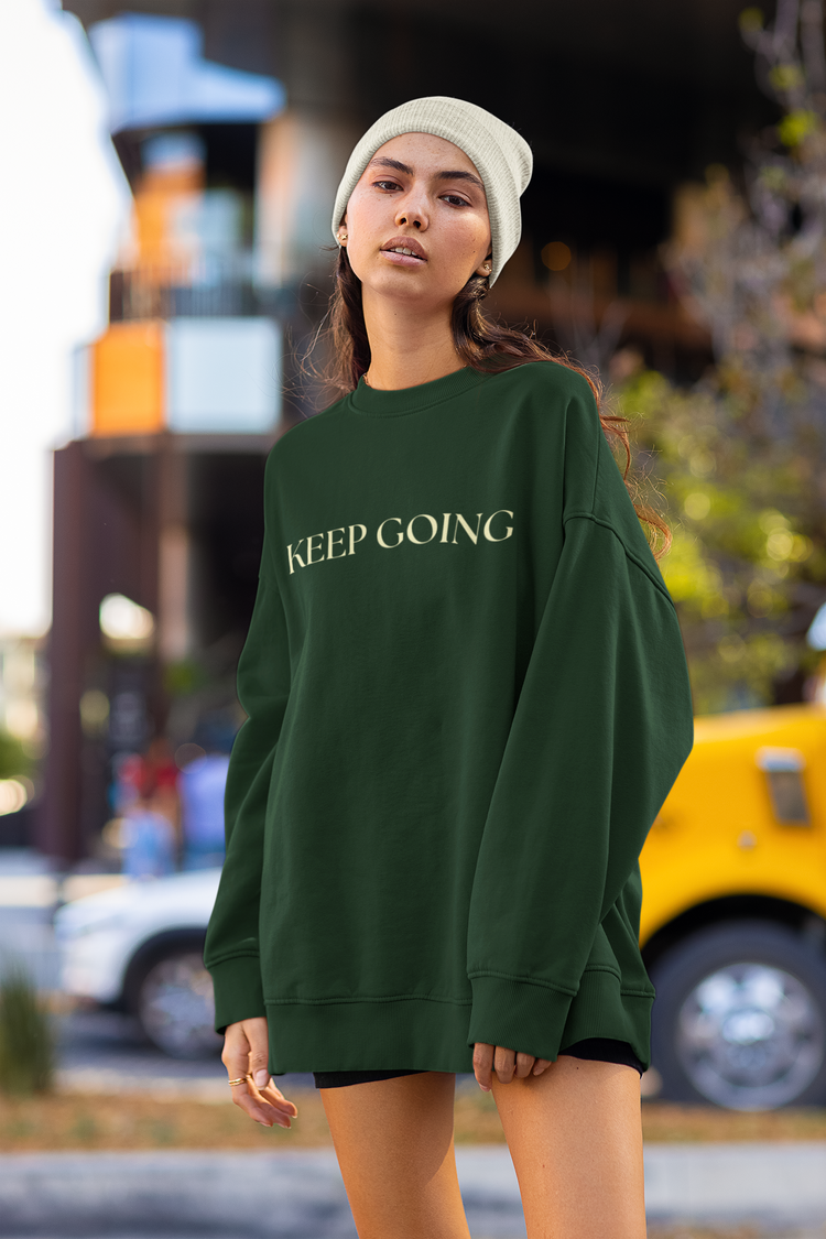 Keep Going Sweatshirt - Emerald - GASCO Original